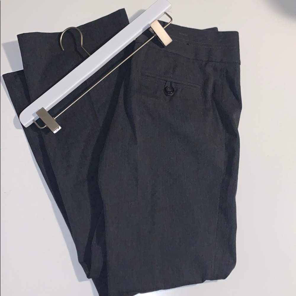 0P Banana Republic Harrison Boot Cut Pants Grey